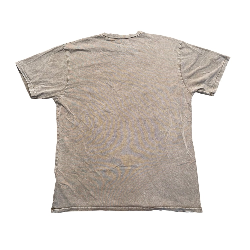 Ariat Graphic Tee Women Large Brown Excellent Boyfriend Fit Desert Horseback - Picture 3 of 4
